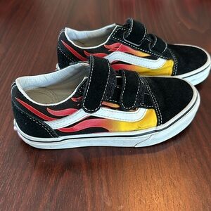 Vans Old Skool flame